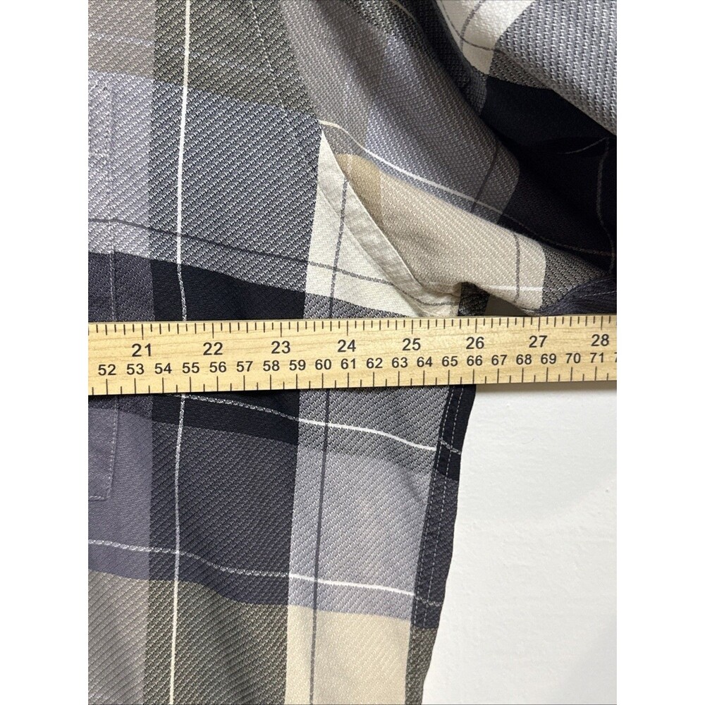 IKE BEHAR New York Men's Button Front Long Sleeve Shirt XL Silk/Cotton - Italy - Picture 5 of 8